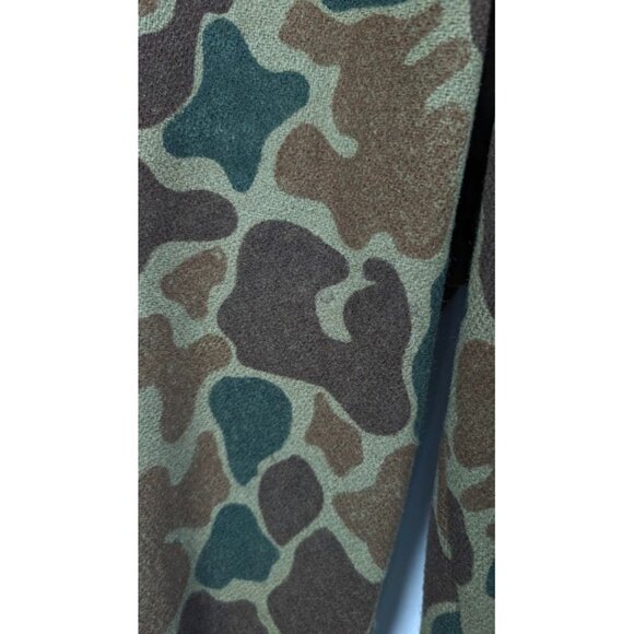 Woolrich Frog Camo Pants Size 36x25 Hemmed Wool Camouflage Hunting Made in USA - Picture 7 of 10